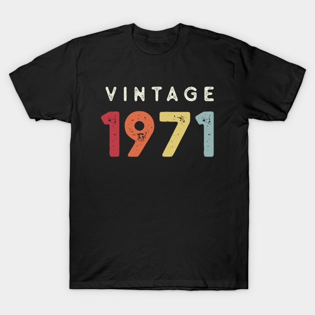 Vintage 1971 T-Shirt by silentboy